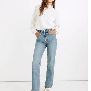 Madewell The Perfect Vintage Straight Jean in Hoye Wash - 29